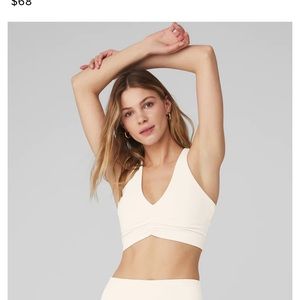 Alo Ivory tank/legging set!